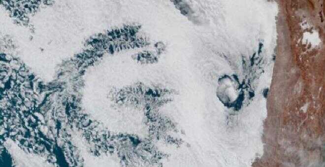 Bulutlardaki sıra dışı mesaj, araştırmacıları şaşkına çevirdi (Yönlendirmeli Galeri)